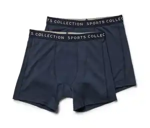 2 Slipboxer mit Merinowolle, blau