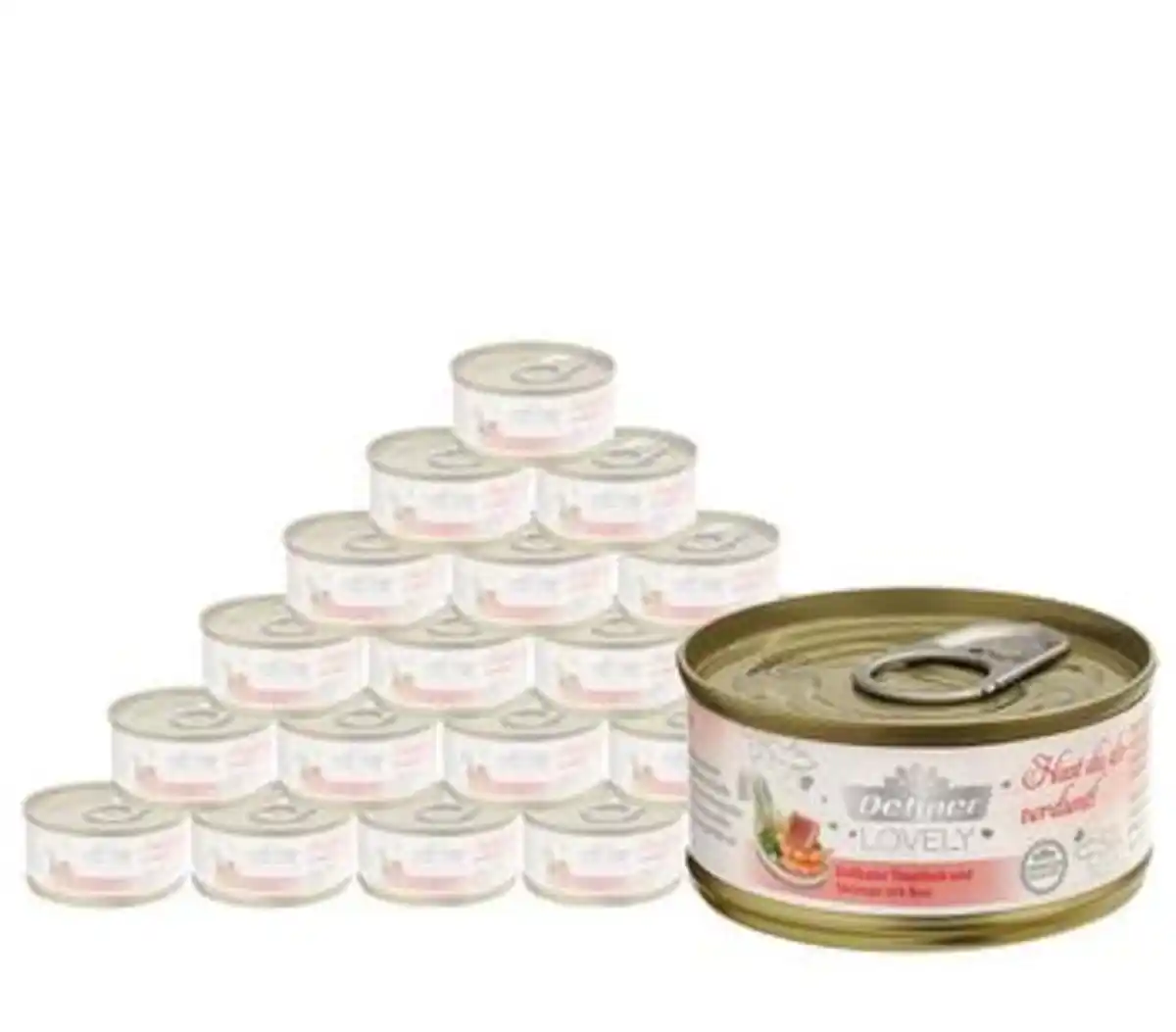Bild 1 von Dehner Premium Lovely Nassfutter für Katzen Hast du dir verdient!, 24 x 70 g