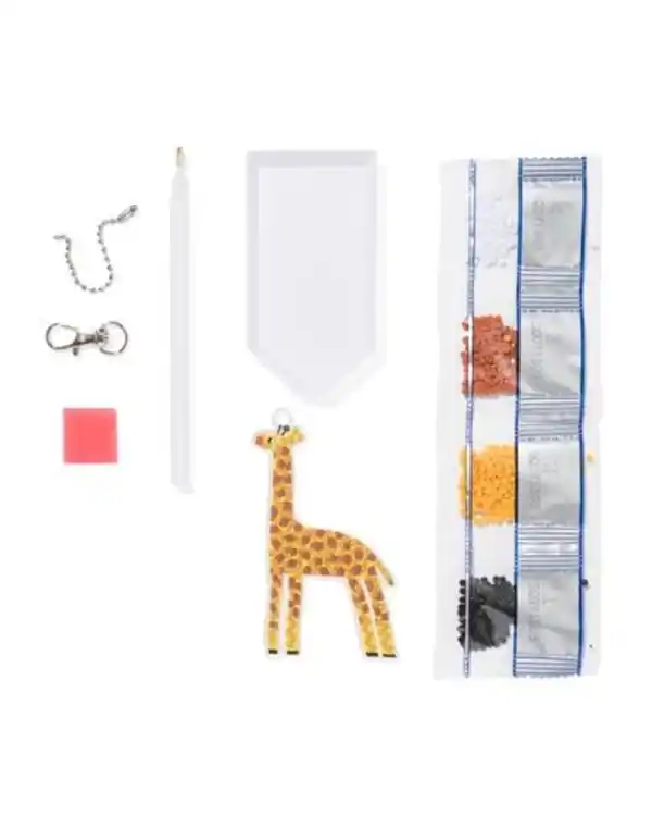 Bild 2 von Diamantkreationen Schlüsselanhänger Giraffe