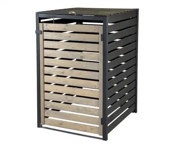 Bild 1 von Mülltonnenverkleidung, 240 l, anthrazit