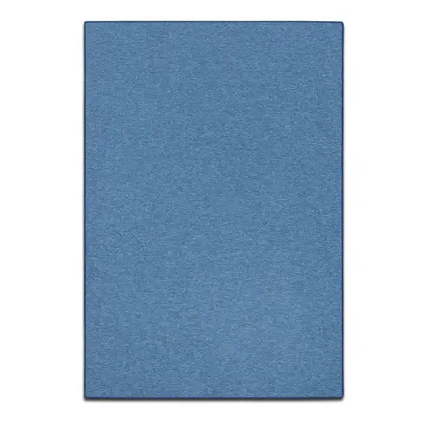 Bild 1 von Novel Läufer London, Blau, Textil, Uni, rechteckig, 80x350 cm, pflegeleicht, Teppiche & Böden, Teppiche, Teppichläufer