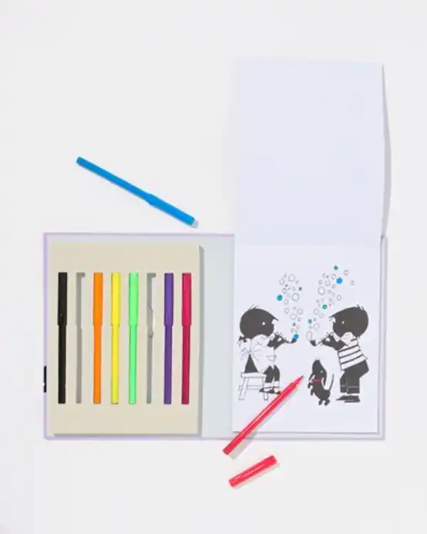 Bild 4 von Takkie und Siepie Malbuch mit 8 Stiften