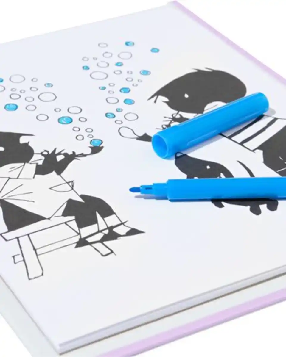 Bild 3 von Takkie und Siepie Malbuch mit 8 Stiften