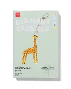 Diamantkreationen Schlüsselanhänger Giraffe