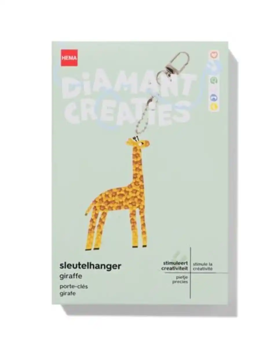 Bild 1 von Diamantkreationen Schlüsselanhänger Giraffe