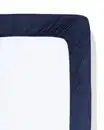Bild 3 von Spannbettlaken 90x220 cm weiche Baumwolle dunkelblau