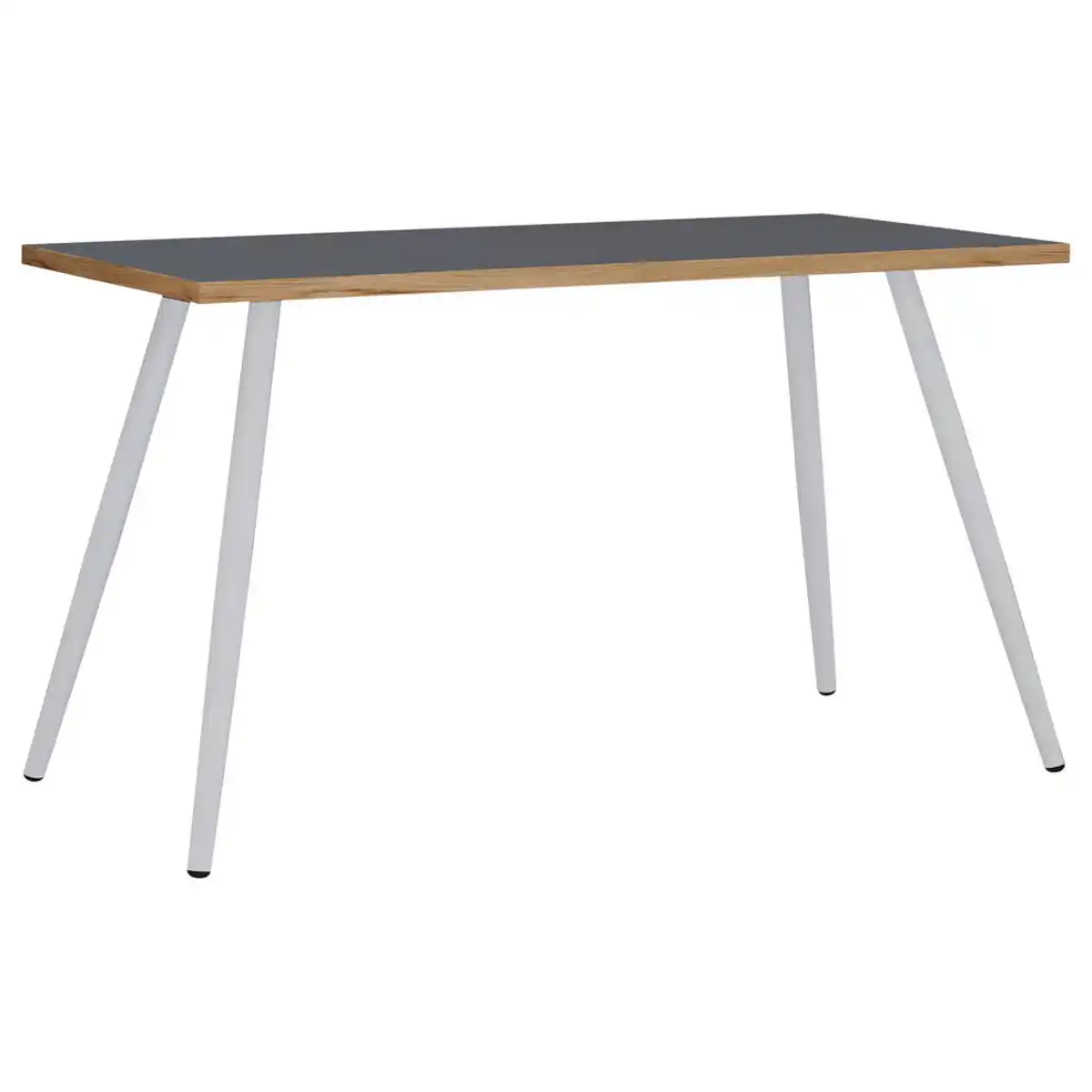 Bild 1 von Mid.you Schreibtisch, Anthrazit, Honigeiche, Metall, Holzwerkstoff, rechteckig, konisch, 80x70x138 cm, Arbeitszimmer, Schreibtische, Bürotische