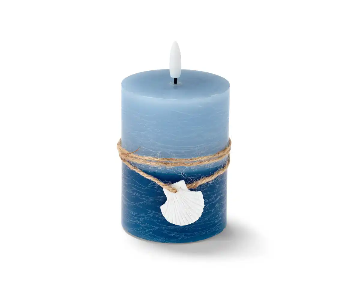 Bild 1 von LED-Echtwachskerze »Muschel«