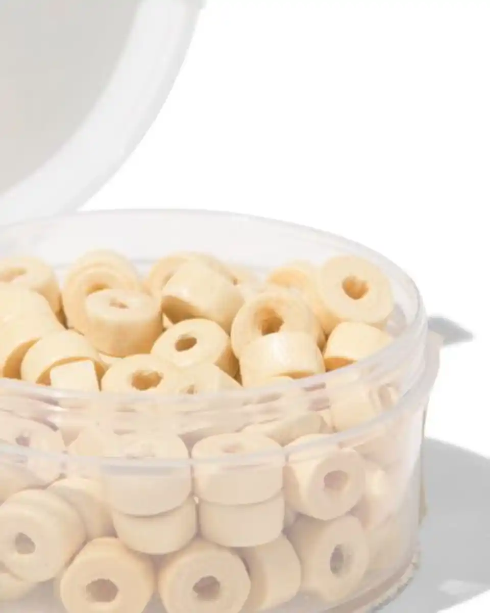 Bild 2 von Perlenmix Holz flach