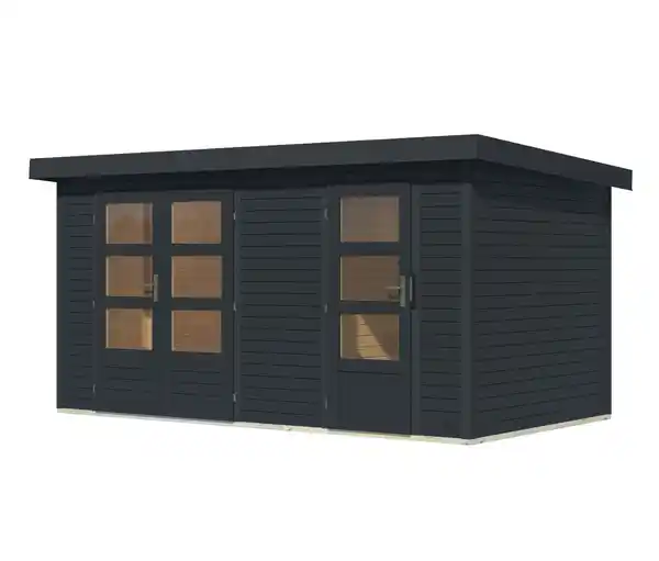 Bild 1 von Karibu Gerätehaus mit 2 Räumen, 19 mm »Mars«