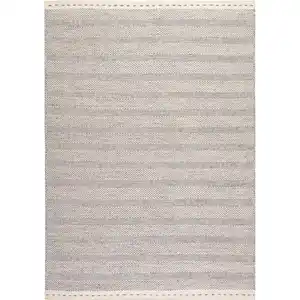 Obsession Flachwebeteppich My Jaipur, Silber, Textil, Struktur, rechteckig, 80x150 cm, für Fußbodenheizung geeignet, Teppiche & Böden, Teppiche, Naturteppiche