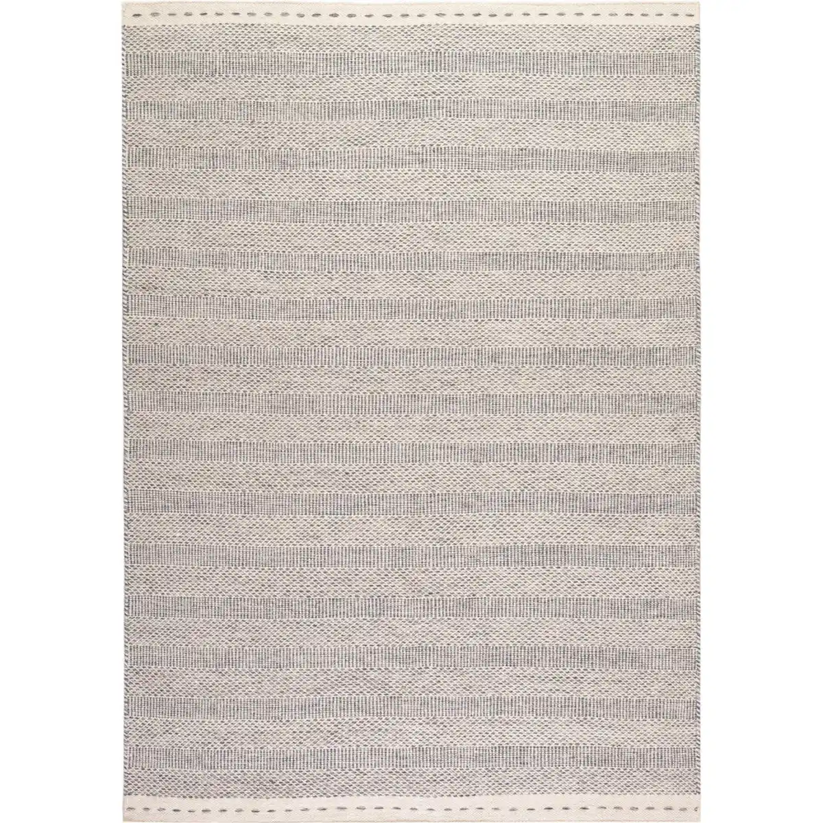 Bild 1 von Obsession Flachwebeteppich My Jaipur, Silber, Textil, Struktur, rechteckig, 80x150 cm, für Fußbodenheizung geeignet, Teppiche & Böden, Teppiche, Naturteppiche