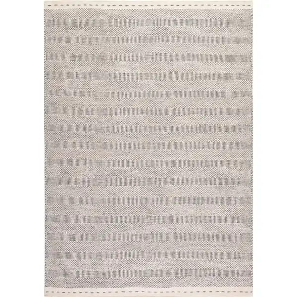 Bild 1 von Obsession Flachwebeteppich My Jaipur, Silber, Textil, Struktur, rechteckig, 80x150 cm, für Fußbodenheizung geeignet, Teppiche & Böden, Teppiche, Naturteppiche