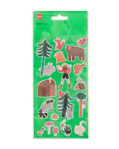 3D-Sticker Waldtiere