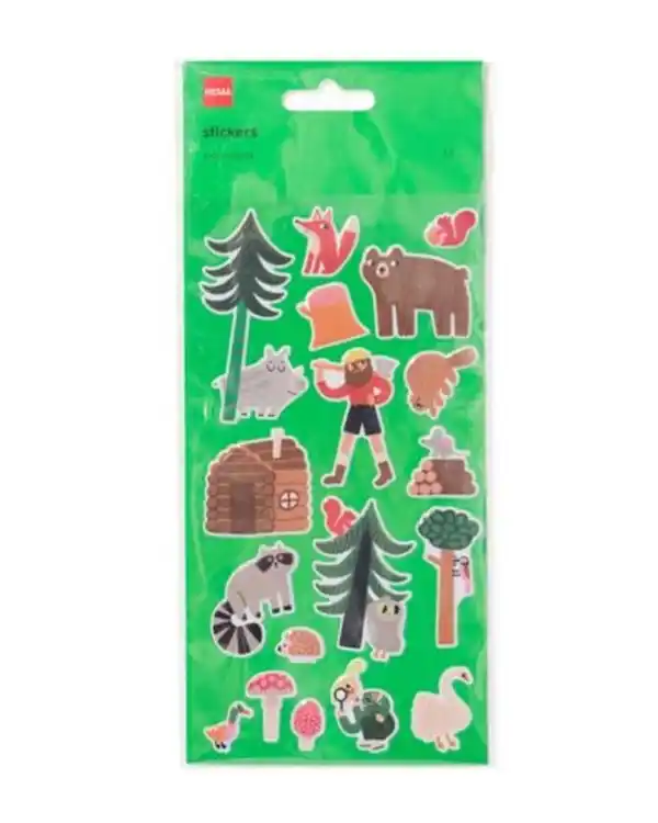 Bild 1 von 3D-Sticker Waldtiere
