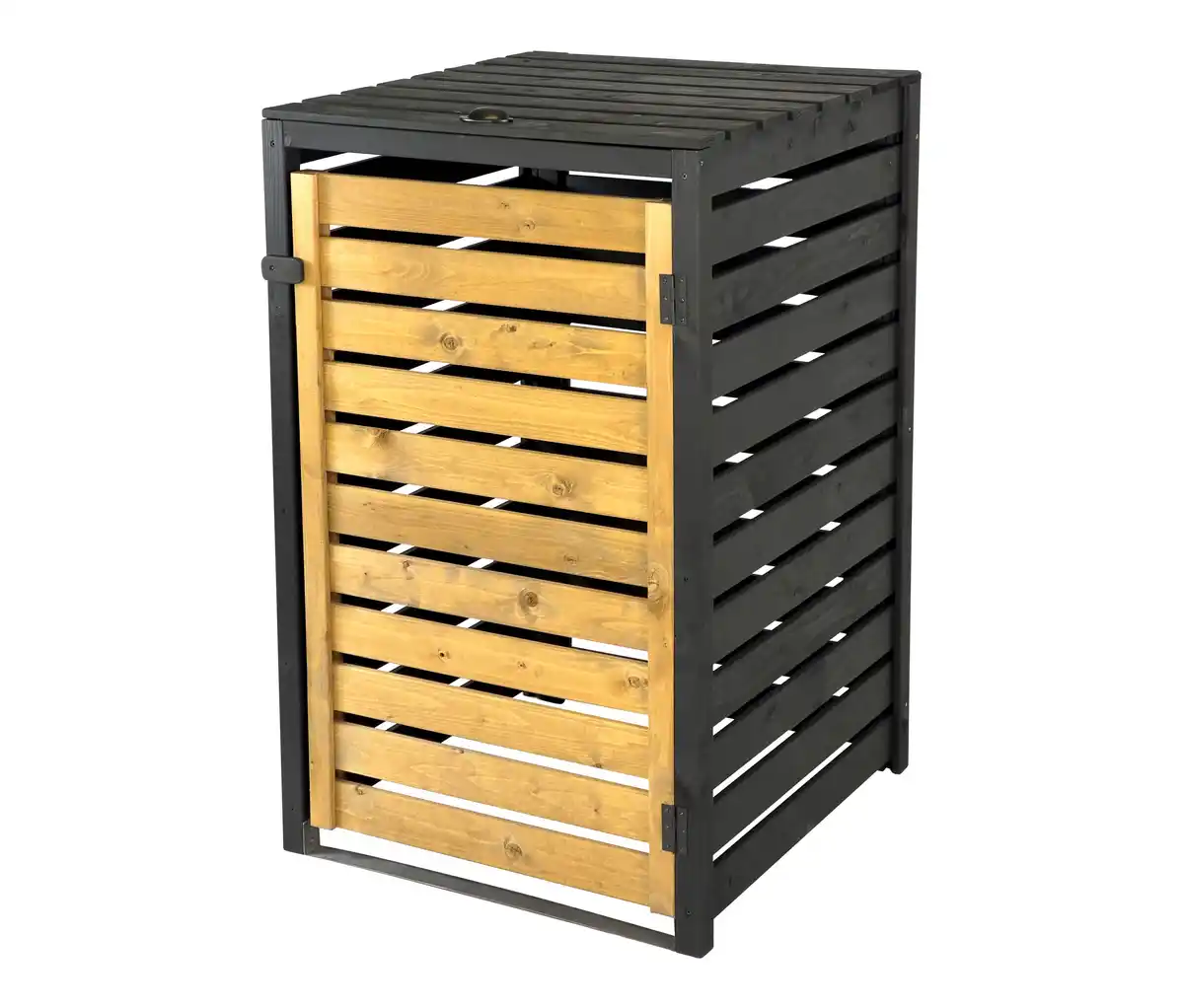 Bild 1 von Mülltonnenverkleidung, 120 l, braun