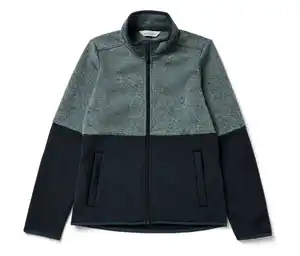 Kinder-Hybrid-Strickfleecejacke