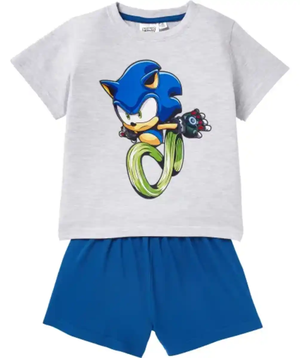 Bild 1 von Sonic Pyjama, hellgrau melange