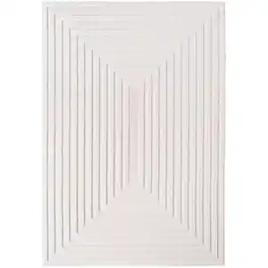 Flachwebeteppich Doha Creme ca. 240x340cm, Creme