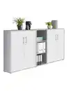 Bild 1 von Aktenschrank Office Edition Sw Set 8 Grau/Weiß, Grau, Weiß