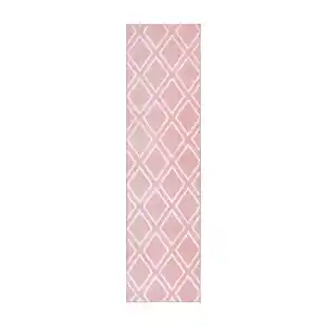 Xxxl Läufer Monroe 225 Rosa, Rosa, Textil, rechteckig, 80x300 cm, pflegeleicht, Teppiche & Böden, Teppiche, Teppichläufer