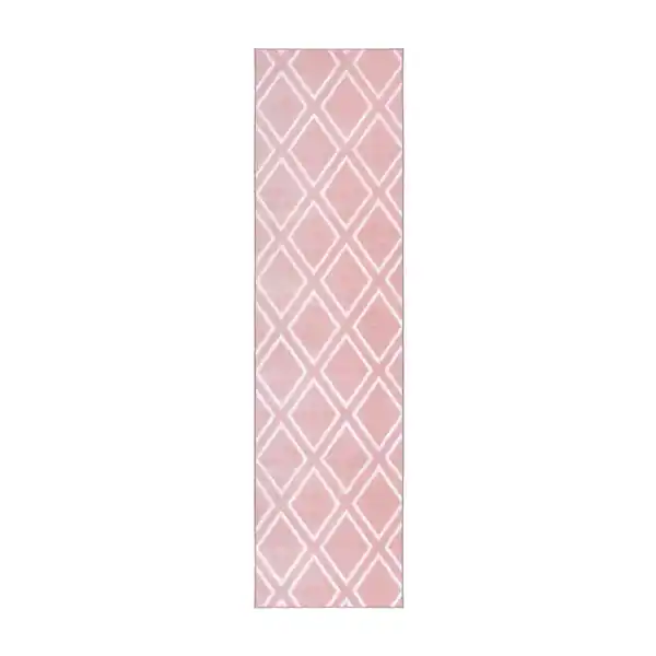 Bild 1 von Xxxl Läufer Monroe 225 Rosa, Rosa, Textil, rechteckig, 80x300 cm, pflegeleicht, Teppiche & Böden, Teppiche, Teppichläufer