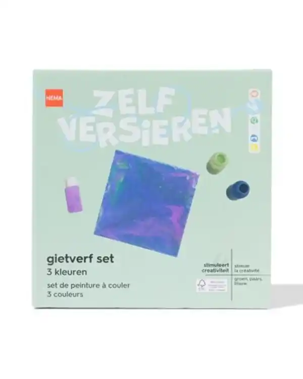 Bild 1 von Gießfarbenset blau