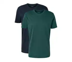 2 T-Shirts mit Rundhalsausschnitt