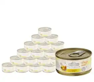 Dehner Premium Lovely Nassfutter für Katzen Bist du müde?, 24 x 70 g