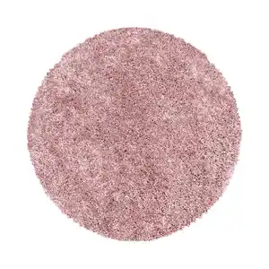 Hochflorteppich Sydney Rosa Ø ca. 200cm, Rosa