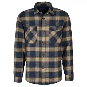 SNOWCAP LINED FLANNEL L/S Herren - Flanellhemd