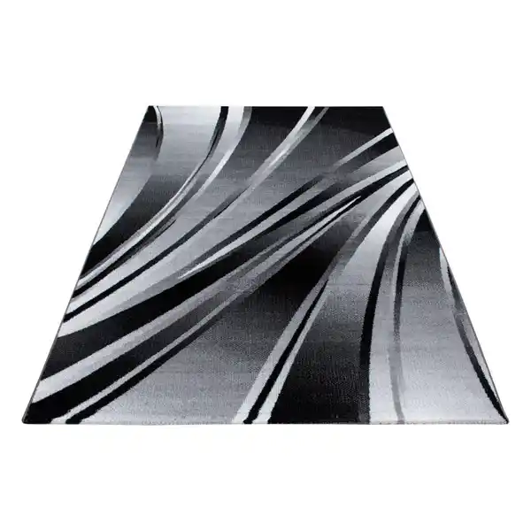 Bild 1 von Novel Läufer Parma, Schwarz, Textil, Abstraktes, rechteckig, 80x300 cm, Oeko-Tex® Standard 100, für Fußbodenheizung geeignet, schmutzabweisend, Hausstauballergiker lichtunempfindlich, antistatisc