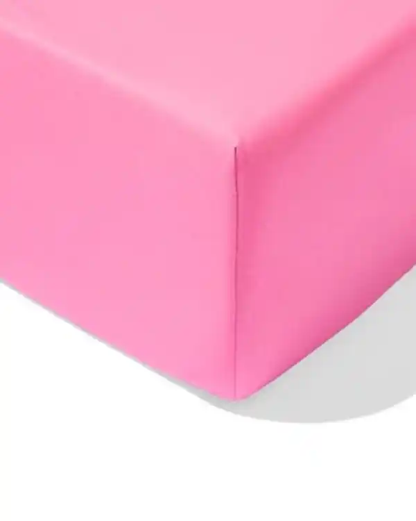 Bild 1 von Spannbettlaken 180x200 cm weiche Baumwolle pink