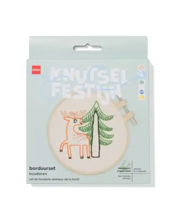 Bild 1 von Stickset Waldtiere