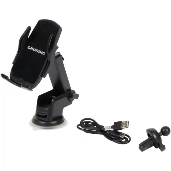 Bild 2 von Grundig Smartphonehalter mit kabellosem Qi-Ladegerät