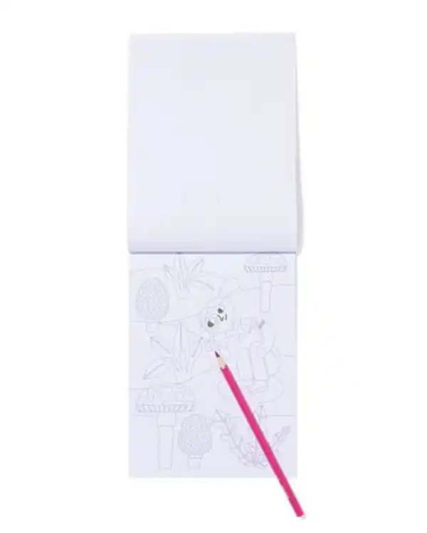 Bild 2 von Malbuch mit Aufklebern A5 Waldtiere