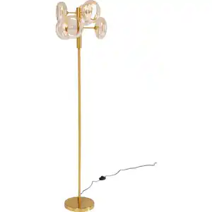 Kare-Design Stehleuchte Headlight, Bronze, Glas, Metall, 43x163x43 cm, Lampen & Leuchten, Innenbeleuchtung, Stehlampen, Stehlampen