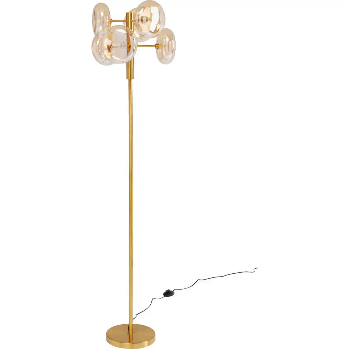 Bild 1 von Kare-Design Stehleuchte Headlight, Bronze, Glas, Metall, 43x163x43 cm, Lampen & Leuchten, Innenbeleuchtung, Stehlampen, Stehlampen