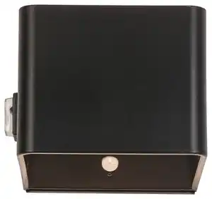 LED-Wandleuchte Hero1 Schwarz max. 3 Watt Wandlampe, Schwarz