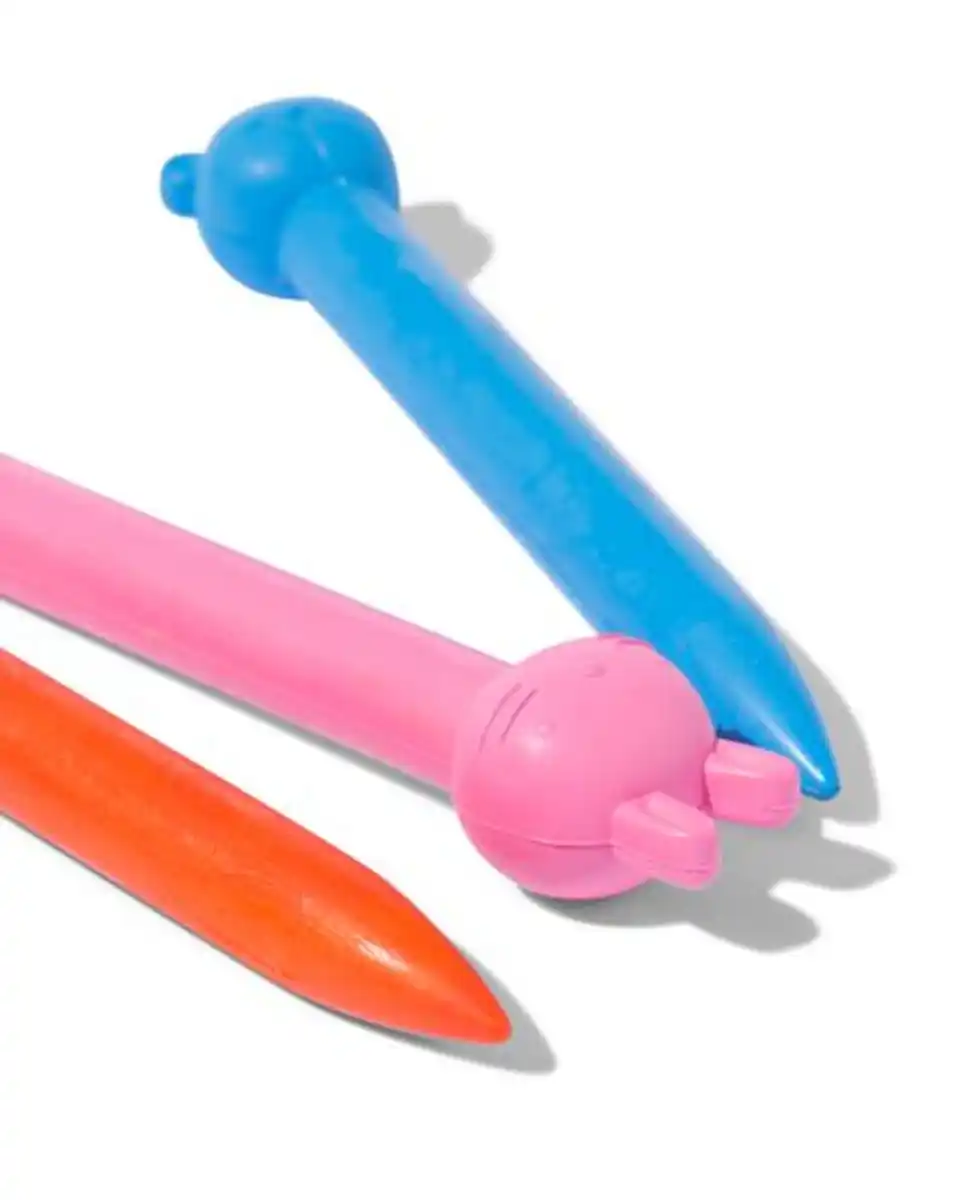 Bild 3 von 6er-Pack Tier-Wachsmalkreiden