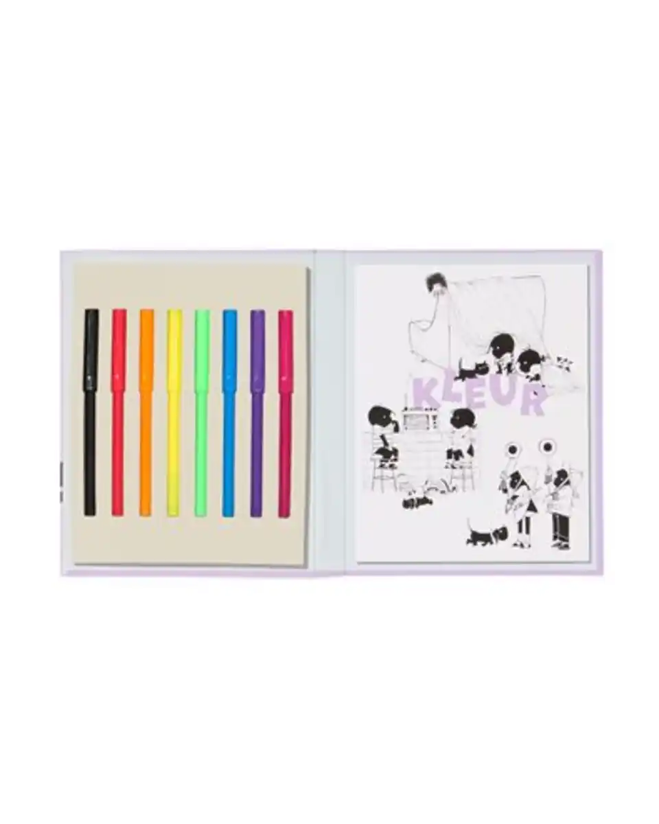 Bild 2 von Takkie und Siepie Malbuch mit 8 Stiften
