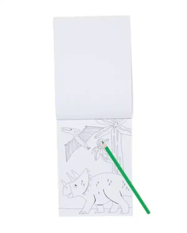 Bild 2 von Malbuch mit Aufklebern, Dinosaurier, ab 3 Jahren