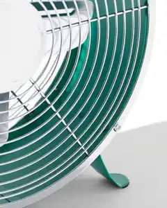 Retro-Tischventilator, Ø 25.8 cm, grün