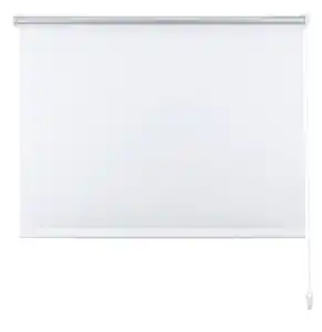 Klemmrollo Thermo Weiß ca. 120x150cm, Weiß