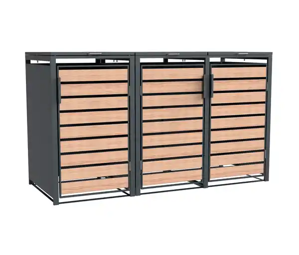 Bild 1 von Mülltonnenbox, 3er