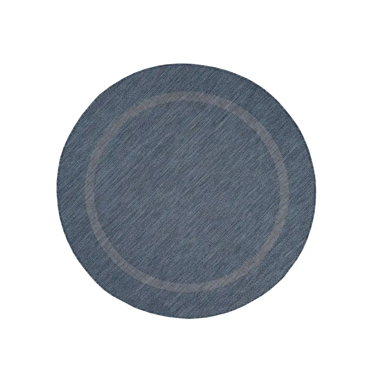 Bild 1 von Flachwebeteppich Relax Blau Ø ca. 200cm, Blau