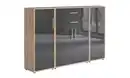 Bild 1 von Aktenschrank Office Edition Sw Set 16 Eiche/Anthrazit, Sonoma Eiche, Anthrazit Hochglanz
