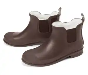 Kinder-Regen-Chelseaboots, gefüttert, braun