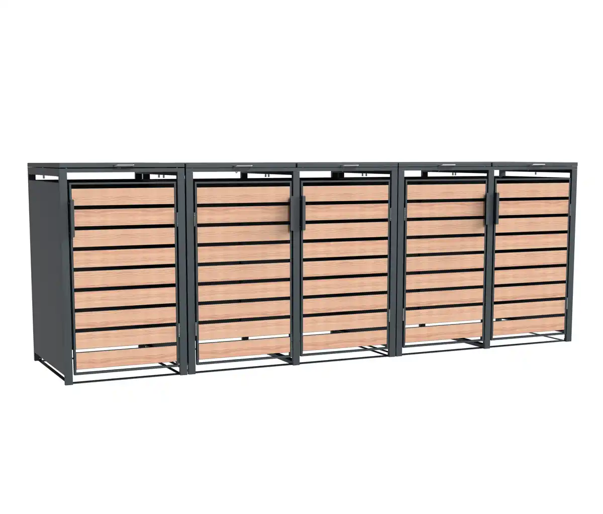 Bild 1 von Mülltonnenbox, 5er