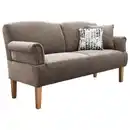 Bild 1 von Cantus Küchensofa, Braun, Textil, Buche, massiv, 3-Sitzer, 181x98x81 cm, Made in EU, Typenauswahl, Fußauswahl, Stoffauswahl, Rücken echt, Küchen, Küchenmöbel, Küchensofas